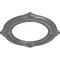 Ekena Millwork Benson Ceiling Medallion (Fits Canopies up to 8"), Hand-Painted Silver, 13 1/8"OD x 8"ID x 5/8"P CM13BNSLS - alternate 4